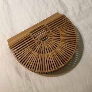Bamboo Clutch Purse
